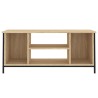 Meuble TV chêne sonoma 102x35x45 cm bois d'ingénierie 