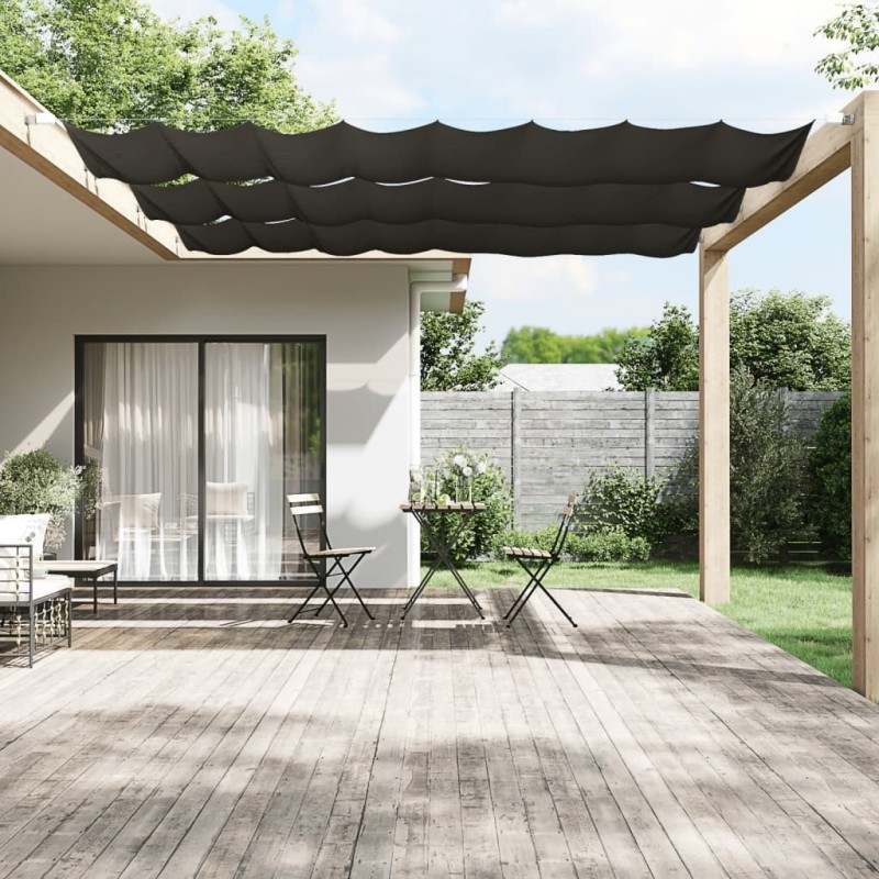 Auvent vertical Anthracite 100x1000 cm Tissu oxford 
