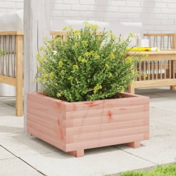 Jardinière 50x50x26,5 cm bois massif de douglas 