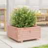 Jardinière 50x50x26,5 cm bois massif de douglas 