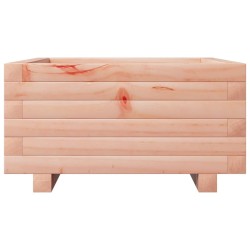 Jardinière 50x50x26,5 cm bois massif de douglas 