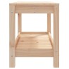 Banc de jardin 82,5x35x45 cm bois massif de pin 