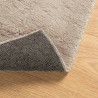 Tapis HUARTE à poils courts doux et lavable sable 200x280 cm 