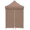 Tente de réception pliable escamotable avec 4 parois latérales 