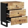 Table de chevet 50x33x62 cm Bois de manguier et d'ingénierie 
