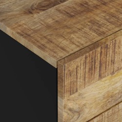 Table de chevet 50x33x62 cm Bois de manguier et d'ingénierie 