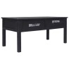 Table basse Noir 100x50x45 cm Bois 