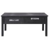 Table basse Noir 100x50x45 cm Bois 
