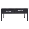 Table basse Noir 100x50x45 cm Bois 