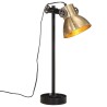 Lampe de bureau 25 W laiton antique 15x15x55 cm E27 