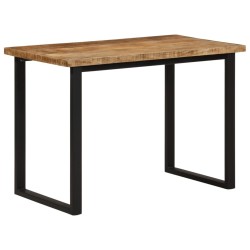 Table à manger 110x55x75 cm bois de manguier massif 