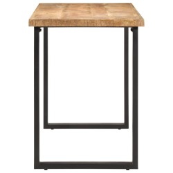 Table à manger 110x55x75 cm bois de manguier massif 