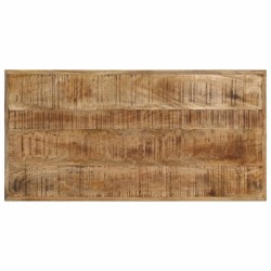 Table à manger 110x55x75 cm bois de manguier massif 