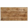 Table à manger 110x55x75 cm bois de manguier massif 