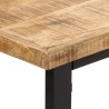 Table à manger 110x55x75 cm bois de manguier massif 
