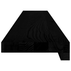 Appuis de fenêtre 2 pcs marron foncé bois de chêne massif 