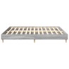 Cadre de lit sans matelas sonoma gris 180x200 cm 
