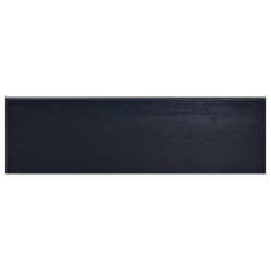 Meuble TV Café noir clair 100x30x45 cm Bois d'acajou massif 