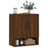 Armoire murale chêne marron 60x31x70 cm bois d'ingénierie 