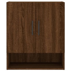 Armoire murale chêne marron 60x31x70 cm bois d'ingénierie 
