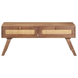 Table basse 100x60x40 cm Bois de manguier massif 