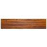 Meuble TV mural 135x30x30 cm Bois de teck massif 