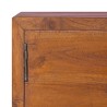 Meuble TV mural 135x30x30 cm Bois de teck massif 