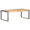 Table basse 110x60x40 cm Bois de manguier brut 