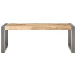 Table basse 110x60x40 cm Bois de manguier brut 