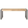 Table basse 110x60x40 cm Bois de manguier brut 