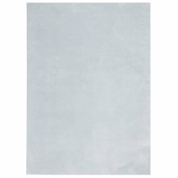 Tapis HUARTE à poils courts doux et lavable bleu 240x340 cm 