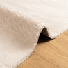 Tapis HUARTE à poils courts doux et lavable beige 120x170 cm 