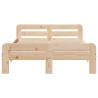 Cadre de lit sans matelas 180x200 cm bois massif de pin 