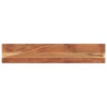 Dessus de table 140x20x3,8cm rectangulaire bois massif d'acacia 