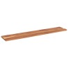 Dessus de table 140x20x3,8cm rectangulaire bois massif d'acacia 