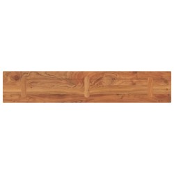 Dessus de table 140x20x3,8cm rectangulaire bois massif d'acacia 