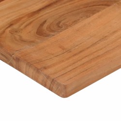Dessus de table 140x20x3,8cm rectangulaire bois massif d'acacia 