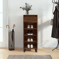 Armoire à chaussures Chêne marron 40x36x105cm Bois d'ingénierie 