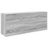 Armoire murale de bain sonoma gris 100x25x40 cm bois ingénierie 