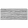 Armoire murale de bain sonoma gris 100x25x40 cm bois ingénierie 