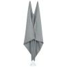Auvent latéral pliable de terrasse Gris 300 x 200 cm 