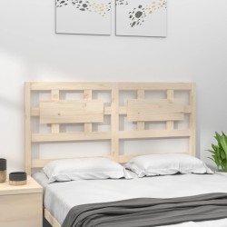 Tête de lit 155,5x4x100 cm Bois massif de pin 