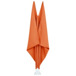 Auvent latéral pliable de terrasse Terre cuite 300 x 200 cm  