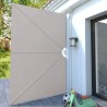 Auvent latéral pliable de terrasse Crème 300 x 200 cm 