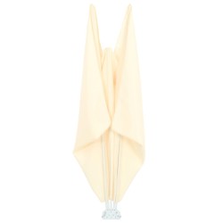 Auvent latéral pliable de terrasse Crème 300 x 200 cm 