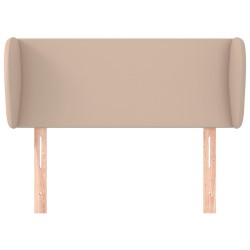 Tête de lit avec oreilles Cappuccino 93x23x78/88 cm Similicuir 