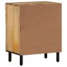 Table de chevet 50x33x60 cm bois de manguier massif 