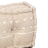 Pouf Beige Tissu 