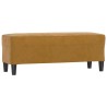 Banc Marron 100x35x41 cm Velours 