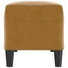 Banc Marron 100x35x41 cm Velours 